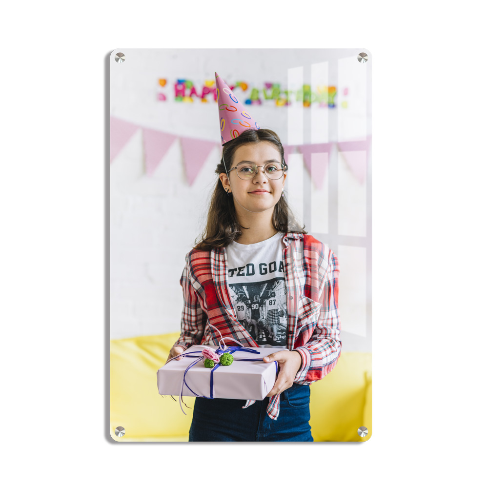 birthday acrylic frame